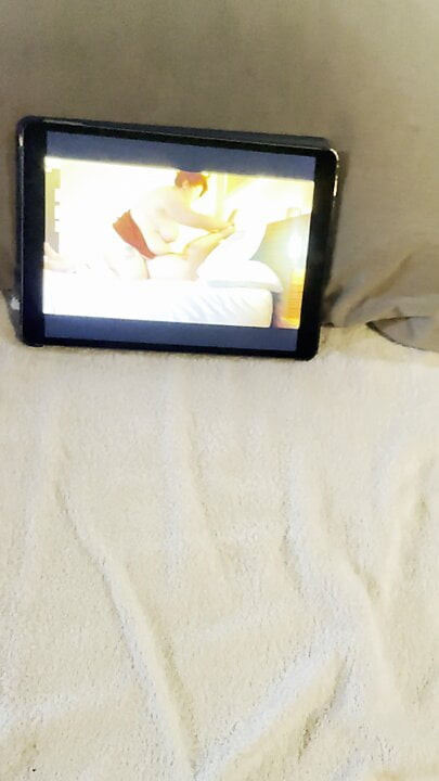 Jerking to a porn video