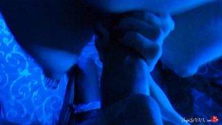 Femme de ménage sexy en POV, pipe, bite et avalage de sperme