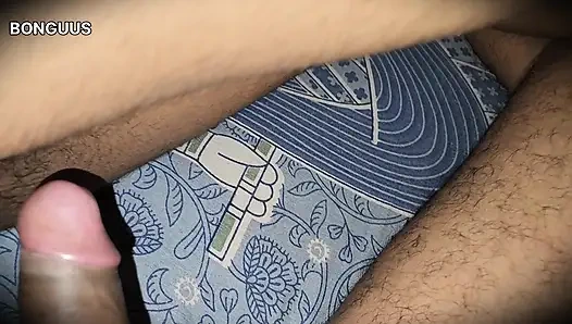 Desi Aunty sharing bed when Husband is not at home Hairy Pussy Fucking