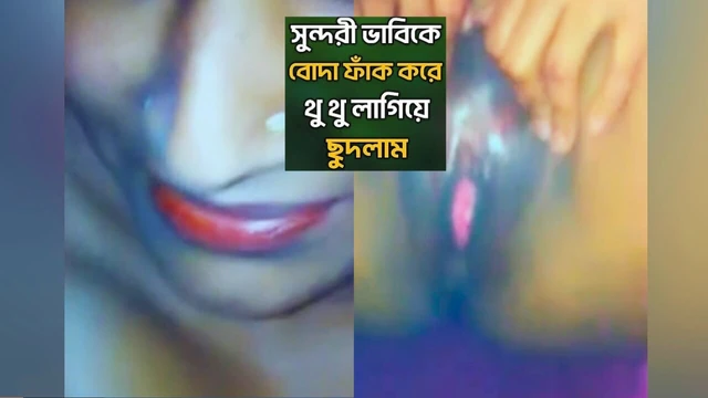 Desi guys destroys to her Bhabhi pussy
