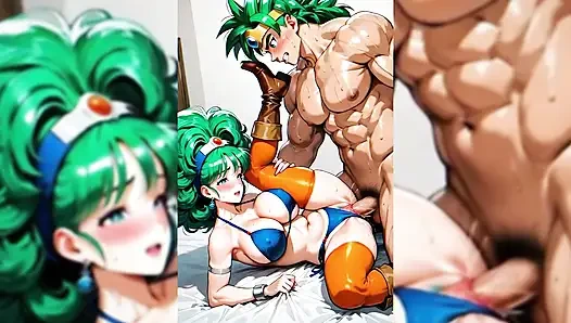 Merangkak dan muncrat mendapatkan kontol di memek mela - IA