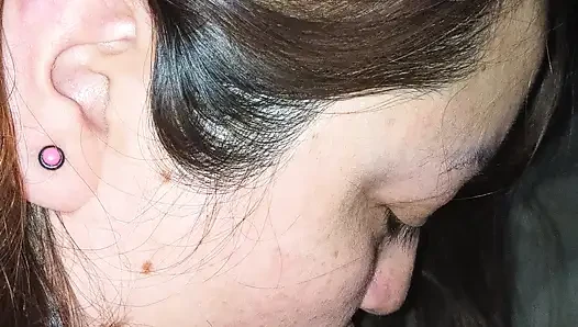 Wife drinks pee