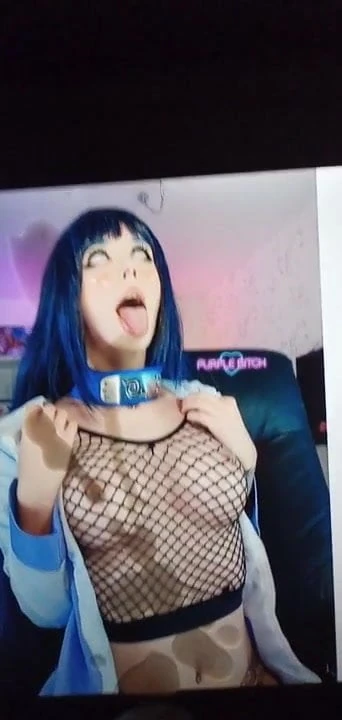 SOP - Purple Bitch hinata cum tribute