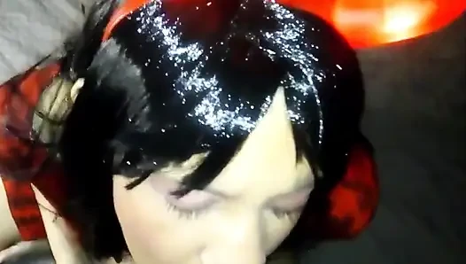 Esposa seksi di gloryhole