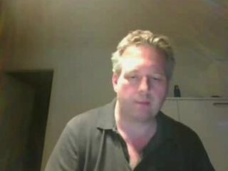 Geert - uzun boylu Danimarkalı adam kamerada masturbasyon yapıyor