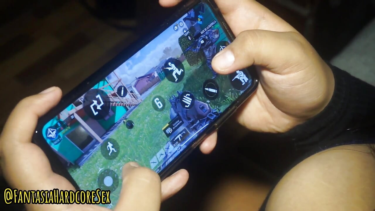 Call of Duty Party with My Best Friend Homemade POV in Spanish