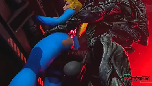 Samus aran vs bajak laut luar angkasa