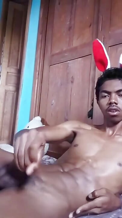Easter chocolate teen wanking and jerk off