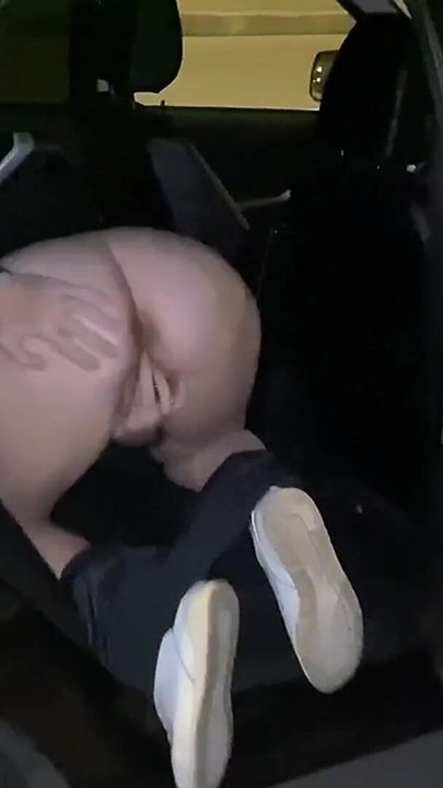 Key moment from "Swallowed sperm. Ass Spanking. POV blowjob. Outdoor Throat."