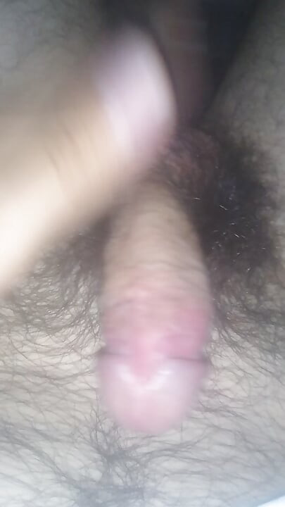 Playing with my penis