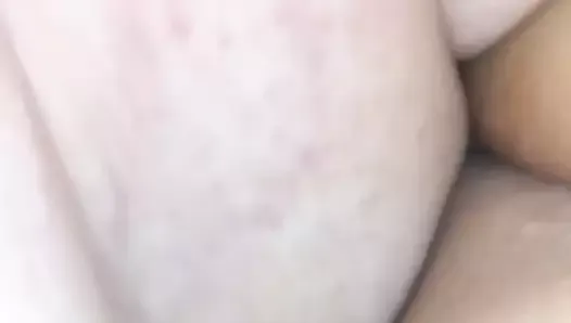 Getting fucked by four inches of tiny dick