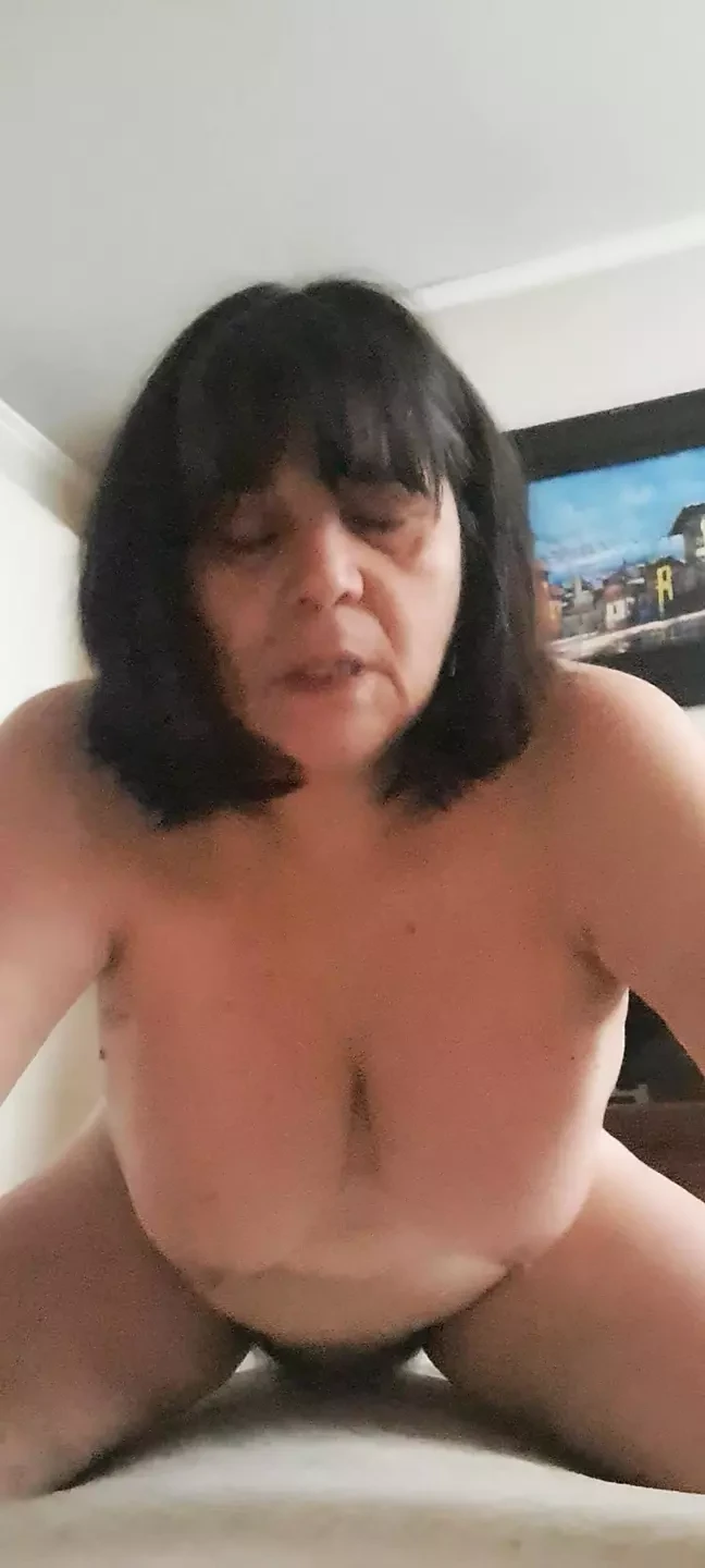 mature milf eager to have sex rubbing her tits