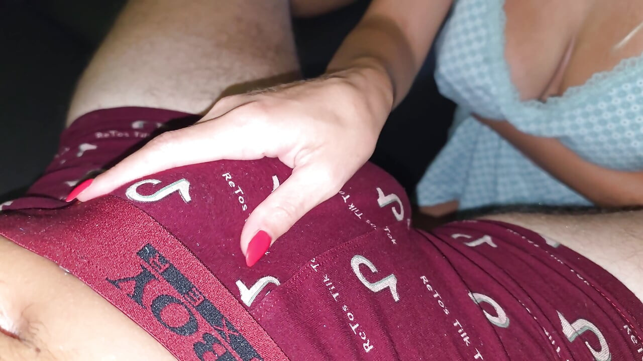I wanted to go to sleep, but my cock was hard, I had to fuck my wife