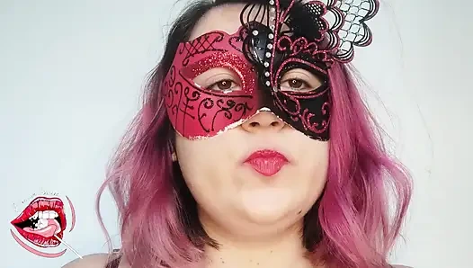 Ich habe meinen Lippenstift aufgetragen