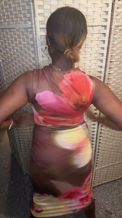 Skinny Baddie Black Girl
