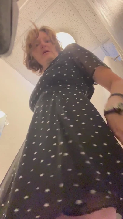Getting Stark Bollock Naked in a Public Place to Try on New Clothes. Part 1 of 2.