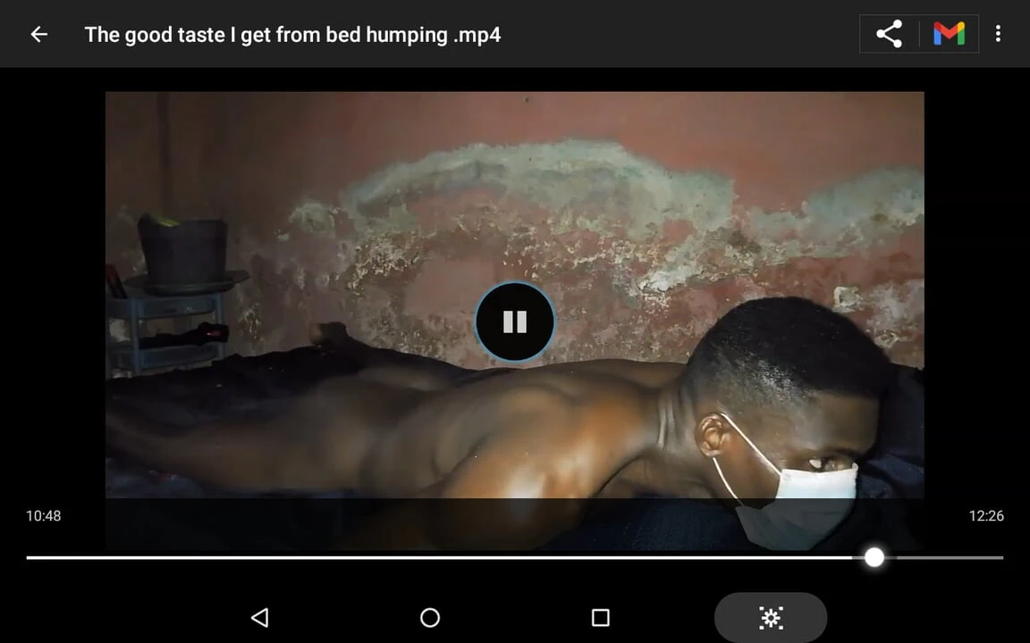 The good taste I get from bed humping in my lonely room