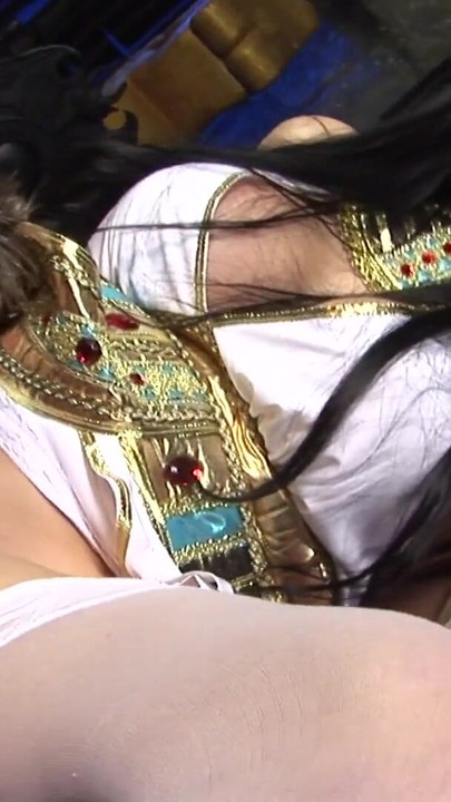 Memorable moment from "Egyptian queen gets hard fuck by roman stud in the museum"