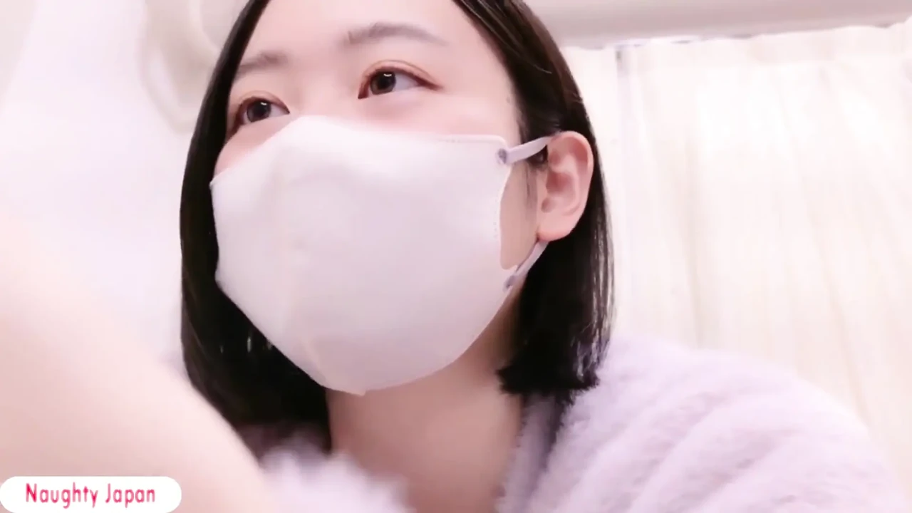 Pale Cute Woman with Natural Charm, Playful Curiosity Captured in Intimate Self-focused Moment 2nd