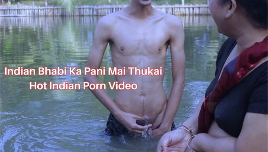 Indian Bhabi Ka Pani Mai Thukai Hot Indian Porn Video