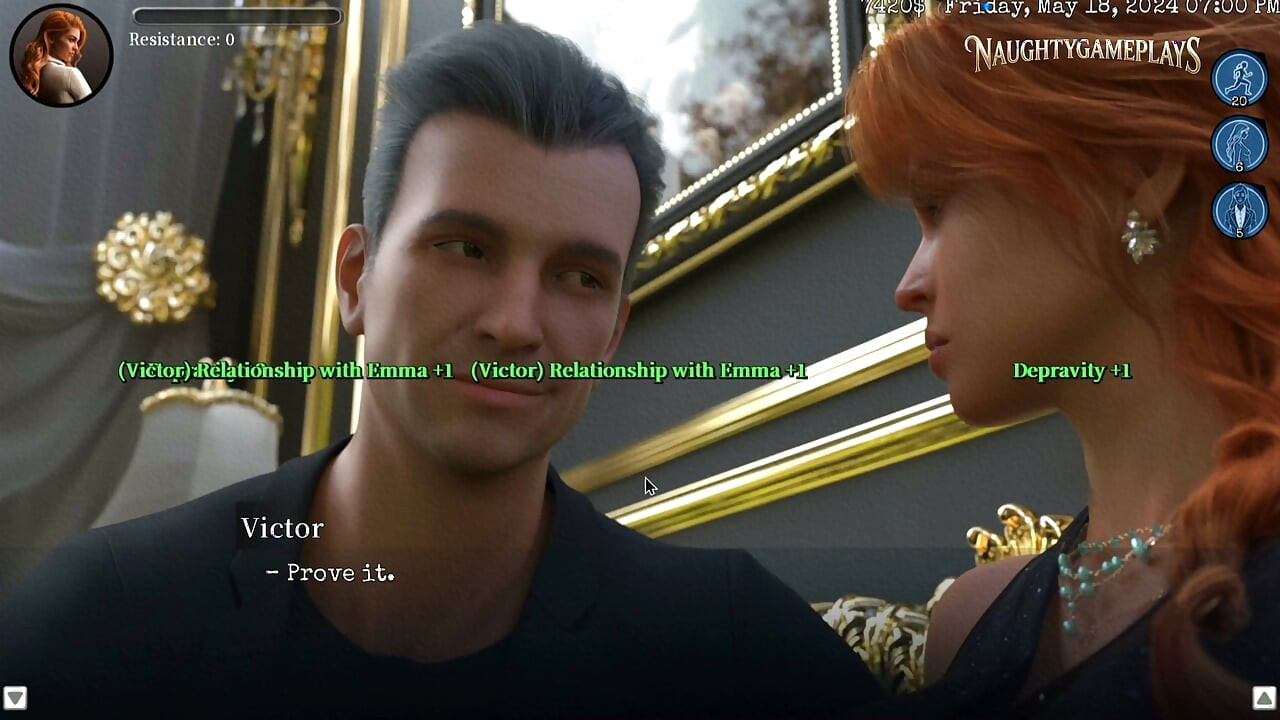 Boundaries of Morality (part 34) by Novel-games - Lucky Guy Fucks Married MILF