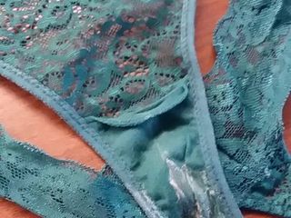 My Dirty green Lace Panty Thong