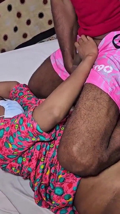 Indian Shoulder Tightly Squeezed By Sasur Tua Ji During The Day (Hindi Audio) | Clip 1