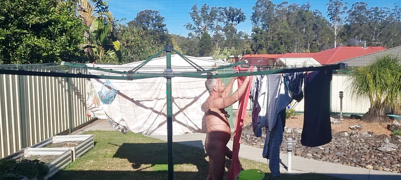 Hanging the Washing Out