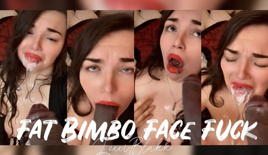 Dikke bimbo in gezicht neuken (preview)