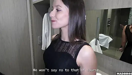 A Hot Little French Bourgeois Girl Wants Her Pussy Pounded Hard Before The End Of Her Lunch !!!