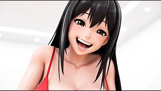 Gadis cantik ini berusaha selingkuh dari pacarnya sampai dia mengerang keenakan!