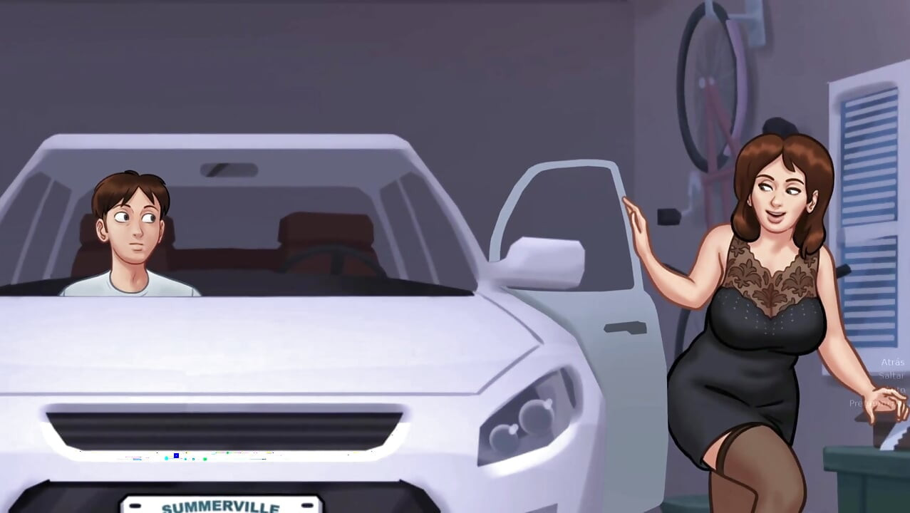 Landlady Ends Up Making Love After Romantic Dinner - Summertime Saga
