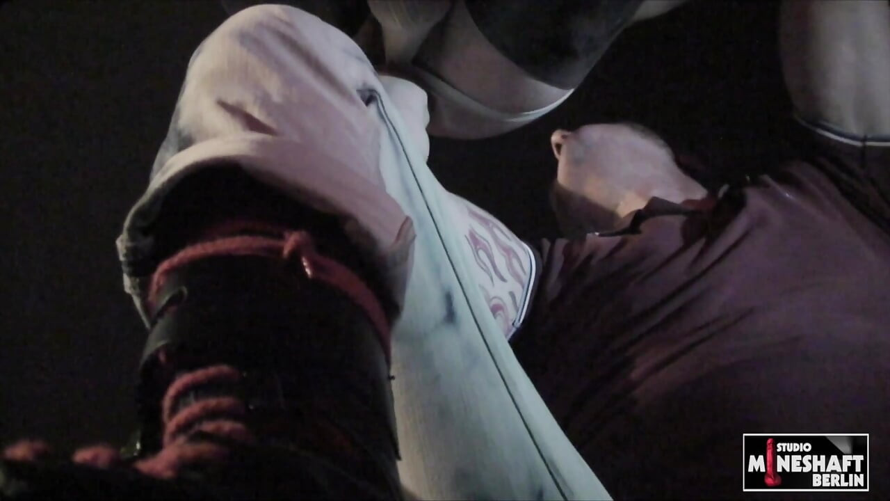Fist lovers spending the night together
