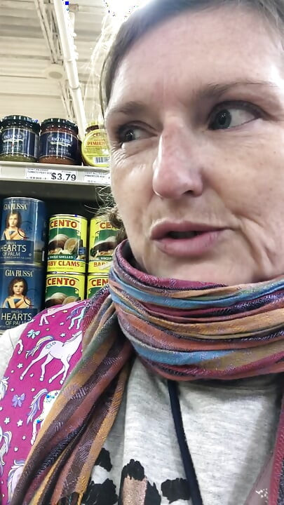 Flashing My Tits in Supermarket to Show You How Cold It Was!