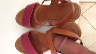 Арабские сексуальные высокие сандалии в тюбиках