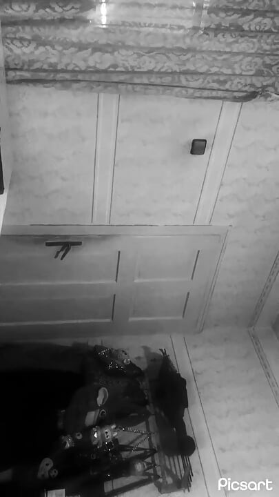 Teen in fishnet socks