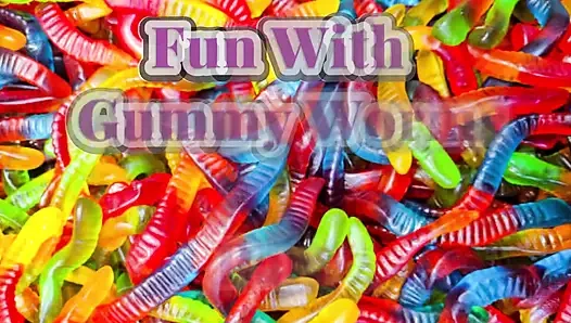 Ashley Ace и Pinkthehawk - развлечение с Gummy Worms, часть 2