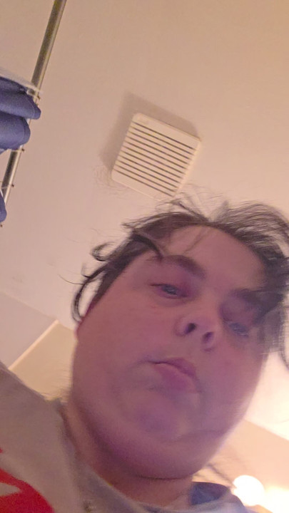 Me using the bathroom