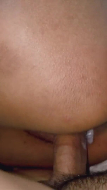 Key moment from "My stepbrother was totally satisfied with my big cock"