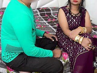 Desi pari fodida por jija no aniversário de didi com áudio hindi claro