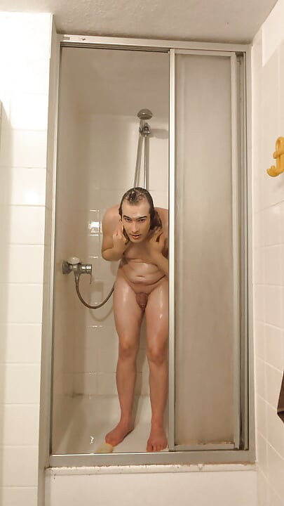 圣诞老人去洗澡