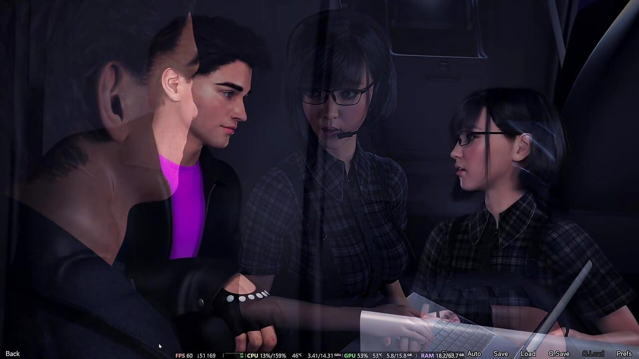 Freshwomen - seizoen 1 ep3 deel 3 3D geanimeerde pornogameplay volledig verhaal