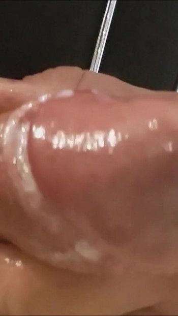 Key moment from "Chubby Boy strokes his dick!"