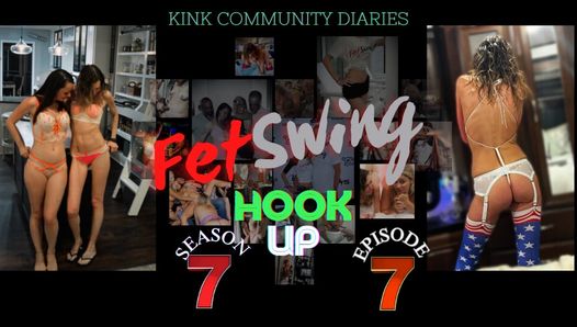 Fetswing Kink community dagboeken - preview van seizoen 7 aflevering 7 - volledige ruil fuck-n-suck - Naughya Moon & Gary Jones host