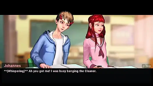 Taffy Tales No25 - Сара подрочила Йоханнесу сиськи