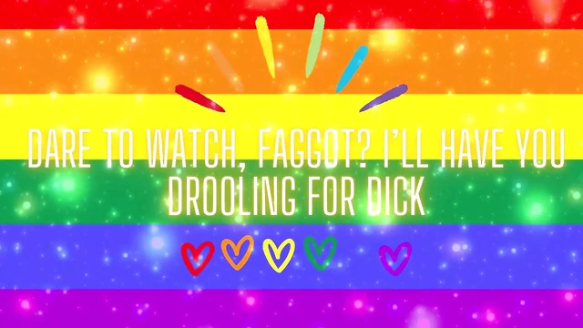 Dare to Watch, Fag? I'll Have You Drooling for Dick