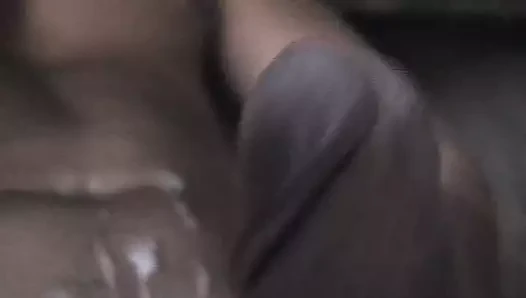 Büyük yarak 9 kez kalın döl boşaltıyor