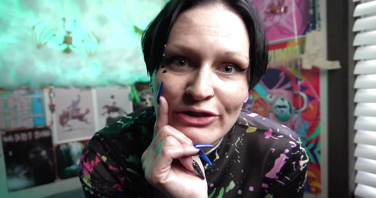 Big Natural Tits and Pretty Teeth JOI