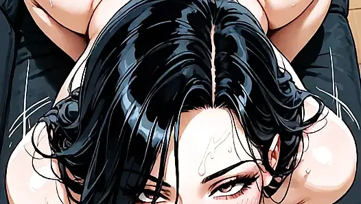 The anime bitch got fucked in the ass.