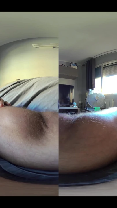 Emotional moment from "VR 8K POV Teaser - Subtitled Dirty Talk Masturbation on the Couch - Full VR on OF, FH and FanCentro"